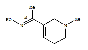 Ethanone, 1-(1,2,5,6-tetrahydro-1-methyl-3-pyridinyl)-, oxime, (e)-(9ci) Structure,771444-53-2Structure