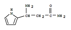 (9ci)-beta-氨基-1H-吡咯-2-丙酰胺结构式_771528-77-9结构式