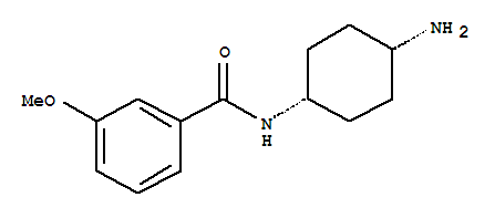 Benzamide, n-(cis-4-aminocyclohexyl)-3-methoxy-(9ci) Structure,771543-83-0Structure