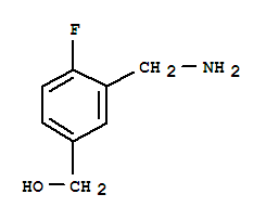 Benzenemethanol, 3-(aminomethyl)-4-fluoro-(9ci) Structure,771573-09-2Structure