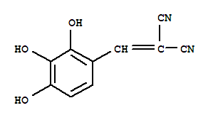 (9ci)-[(2,3,4-三羟基苯基)亚甲基]-丙二腈结构式_771574-69-7结构式