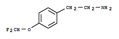 Benzeneethanamine, 4-(difluoromethoxy)-(9ci) Structure,771581-14-7Structure