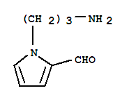 (9ci)-1-(3-氨基丙基)-1H-吡咯-2-羧醛结构式_771582-11-7结构式