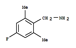 Benzenemethanamine, 4-fluoro-2,6-dimethyl-(9ci) Structure,771582-44-6Structure