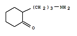 Cyclohexanone, 2-(3-aminopropyl)-(9ci) Structure,771582-67-3Structure