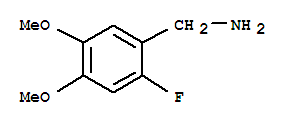 Benzenemethanamine, 2-fluoro-4,5-dimethoxy-(9ci) Structure,771584-49-7Structure