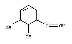 Cyclohexene, 5-ethynyl-3,4-dimethyl-(9ci)Structure,77160-42-0Structure Cyclohexene, 5-ethynyl-3,4-dimethyl-(9ci) Structure,77160-42-0Structure