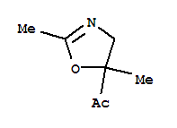 Ethanone, 1-(4,5-dihydro-2,5-dimethyl-5-oxazolyl)-(9ci) Structure,77219-13-7Structure