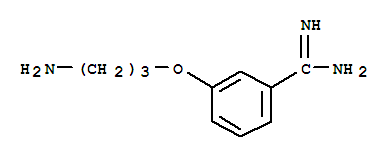 Benzenecarboximidamide, 3-(3-aminopropoxy)-(9ci) Structure,772322-75-5Structure