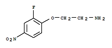 Ethanamine, 2-(2-fluoro-4-nitrophenoxy)-(9ci) Structure,773051-30-2Structure