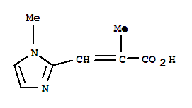 (9ci)-2-甲基-3-(1-甲基-1H-咪唑-2-基)-2-丙酸结构式_773112-47-3结构式