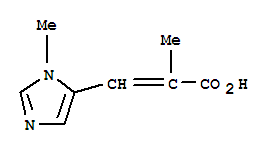 (9ci)-2-甲基-3-(1-甲基-1H-咪唑-5-基)-2-丙酸结构式_773114-32-2结构式