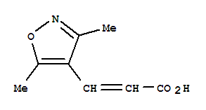 (9ci)-3-(3,5-二甲基-4-异噁唑基)-2-丙酸结构式_773129-55-8结构式