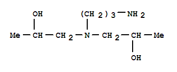 1-[(3-氨基丙基)-(2-羟基丙基)-氨基]-2-丙醇结构式_77355-06-7结构式