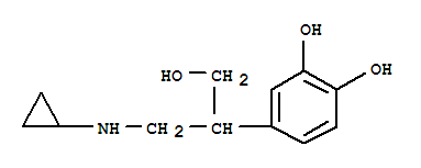 1,2-Benzenediol, 4-[2-(cyclopropylamino)-1-(hydroxymethyl)ethyl]-(9ci) Structure,773787-25-0Structure