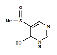 (9ci)-1,4-二氢-5-(甲基亚磺酰基)-4-羟基嘧啶结构式_773805-12-2结构式