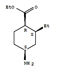 (1alpha,2alpha,4alpha)-(9ci)-4-氨基-2-乙基-环己烷羧酸乙酯结构式_773817-52-0结构式