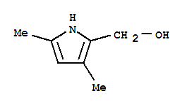 (9ci)-3,5-二甲基-1H-吡咯-2-甲醇结构式_773870-05-6结构式