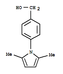 Benzenemethanol, 4-(2,5-dimethyl-1h-pyrrol-1-yl)-(9ci) Structure,773870-17-0Structure