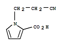 (9ci)-1-(2-氰基乙基)-1H-吡咯-2-羧酸结构式_773873-24-8结构式