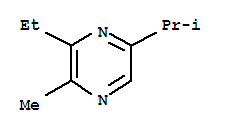 (9CI)-3-乙基-2-甲基-5-(1-甲基乙基)-吡嗪结构式_77389-99-2结构式