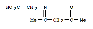 Glycine, n-(1-methyl-3-oxobutylidene)-(9ci) Structure,774143-38-3Structure