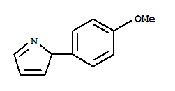 (9ci)-2-(4-甲氧基苯基)-2H-吡咯结构式_774177-64-9结构式