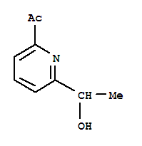 Ethanone, 1-[6-(1-hydroxyethyl)-2-pyridinyl]-(9ci) Structure,774225-86-4Structure