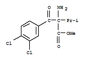 Phenylalanine, 3,4-dichloro--alpha--(1-methylethyl)--bta--oxo-, methyl ester Structure,774478-12-5Structure