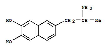 2,3-Naphthalenediol, 6-(2-aminopropyl)-(9ci) Structure,774487-80-8Structure