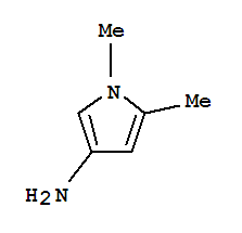 1H-pyrrol-3-amine,1,5-dimethyl-(9ci) Structure,77479-00-6Structure
