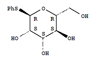 苯基-α-d-硫代甘露糖苷结构式_77481-62-0结构式