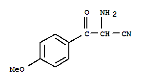 Benzenepropanenitrile, alpha-amino-4-methoxy-beta-oxo-(9ci) Structure,775233-22-2Structure