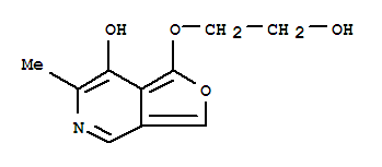 Furo[3,4-c]pyridin-7-ol, 1-(2-hydroxyethoxy)-6-methyl-(9ci) Structure,775235-07-9Structure