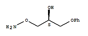 (2s)-(9ci)-1-(氨基氧基)-3-苯氧基-2-丙醇结构式_775275-36-0结构式