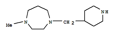 1H-1,4-diazepine,hexahydro-1-methyl-4-(4-piperidinylmethyl)-(9ci) Structure,775288-27-2Structure