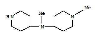 (9ci)-n,1-二甲基-n-4-哌啶基-4-哌啶胺结构式_775288-61-4结构式