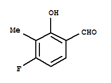 Benzaldehyde, 4-fluoro-2-hydroxy-3-methyl-(9ci) Structure,775337-99-0Structure