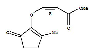 (2z)-(9ci)-3-[(2-甲基-5-氧代-1-环戊烯-1-基)氧基]-2-丙酸甲酯结构式_775353-48-5结构式