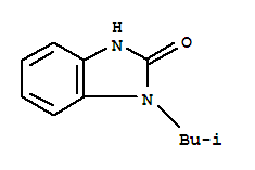 1-异丁基-1H-苯并[d]咪唑-2(3h)-酮结构式_77557-03-0结构式