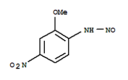 Benzenamine, 2-methoxy-4-nitro-n-nitroso-(9ci) Structure,776250-31-8Structure