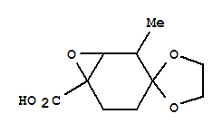 Spiro[1,3-dioxolane-2,3-[7]oxabicyclo[4.1.0]heptane]-6-carboxylic acid, 2-methyl-, (1alpha,2alpha,6alpha)- (9ci) Structure,776251-95-7Structure