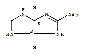 顺式-(9ci)-1,3a,4,5,6,6a-六氢-咪唑并[4,5-d]咪唑-2-胺结构式_776269-45-5结构式