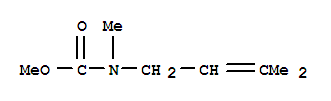 (9ci)-甲基(3-甲基-2-丁烯)-氨基甲酸甲酯结构式_776325-45-2结构式