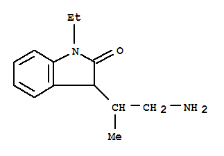 2H-indol-2-one,3-(2-amino-1-methylethyl)-1-ethyl-1,3-dihydro-(9ci) Structure,777006-37-8Structure