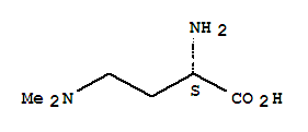 (s)-(9ci)-2-氨基-4-(二甲基氨基)-丁酸结构式_777011-50-4结构式