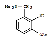 (9ci)-3-[(二甲基氨基)甲基]-2-乙基苯酚乙酸酯结构式_777015-80-2结构式