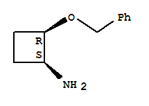 (1s,2r)-(9ci)-2-(苯基甲氧基)-环丁胺结构式_777040-68-3结构式