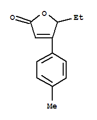 2(5H)-furanone,5-ethyl-4-(4-methylphenyl)-(9ci) Structure,777059-69-5Structure