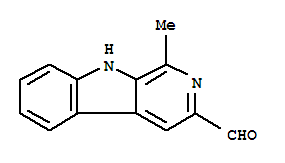 1-Methyl-9h-pyrido[3,4-b]indole-3-carboxaldehyde Structure,777062-70-1Structure